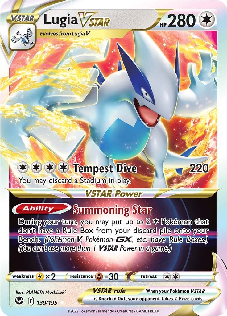 Lugia VSTAR (139/195) [Sword & Shield: Silver Tempest] | Good Games North