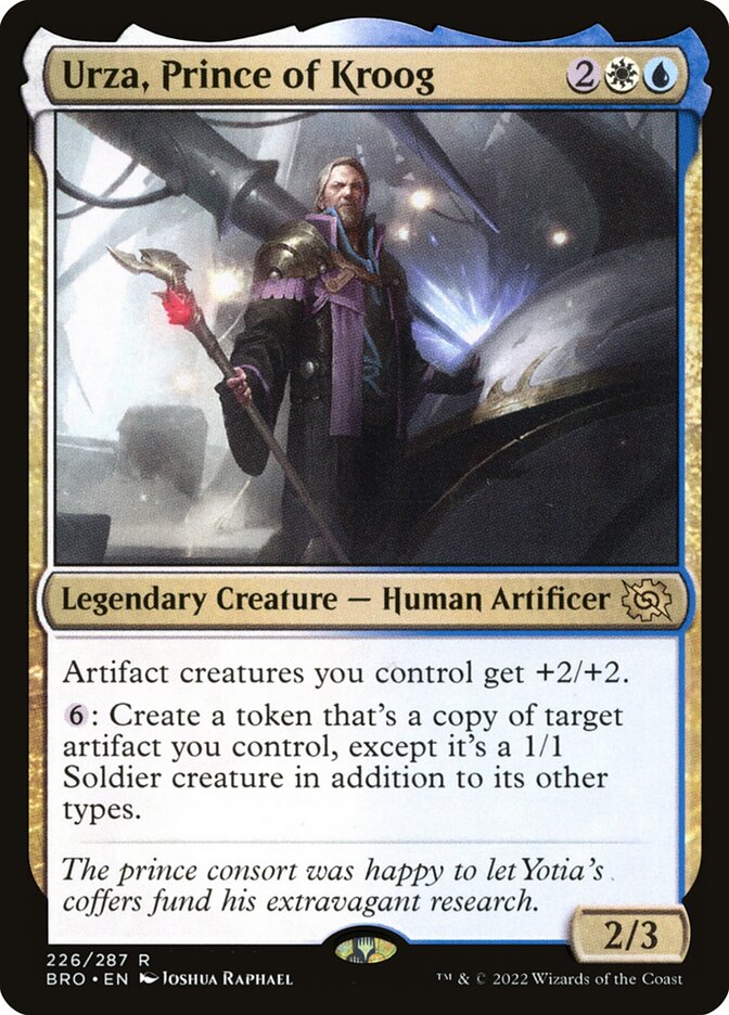 Urza, Prince of Kroog (The Brothers' War)  - undefined | Good Games North