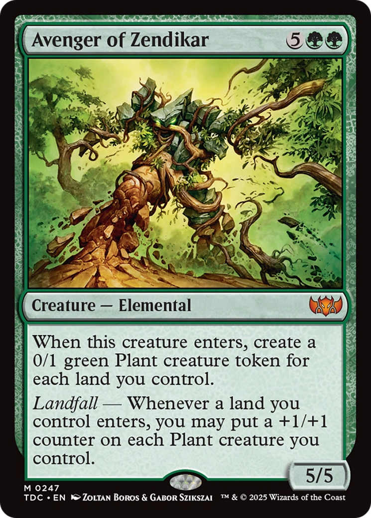 Avenger of Zendikar [Tarkir: Dragonstorm Commander] | Good Games North