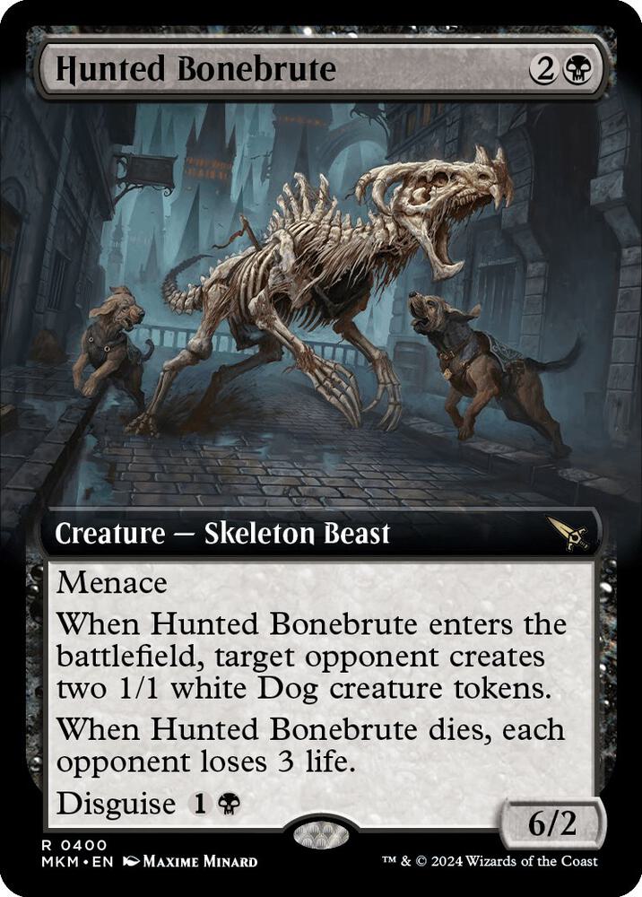 Hunted Bonebrute Extended Art (Murders at Karlov Manor)  - undefined | Good Games North