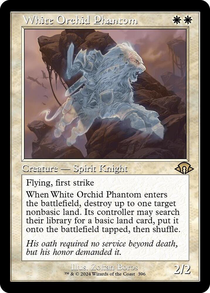 White Orchid Phantom Retro Frame (Modern Horizons 3)  | Good Games North