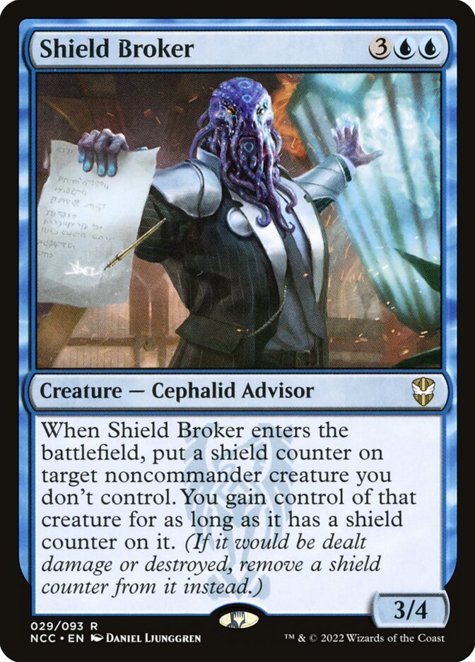 Shield Broker (Commander: Streets of New Capenna)  | Good Games North