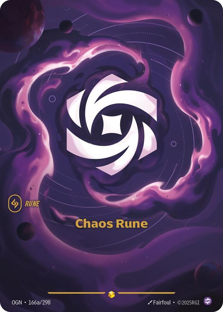 Chaos Rune 166a/298 (Origins)  - Foil | Good Games North