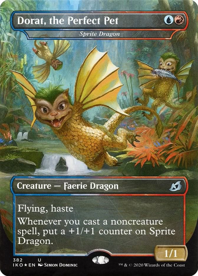 Dorat, the Perfect Pet - Sprite Dragon 382/274 (Ikoria: Lair of Behemoths)  | Good Games North