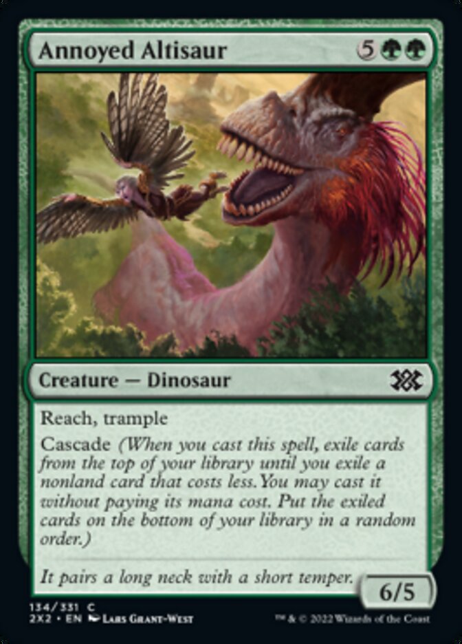 Annoyed Altisaur [Double Masters 2022] | Good Games North