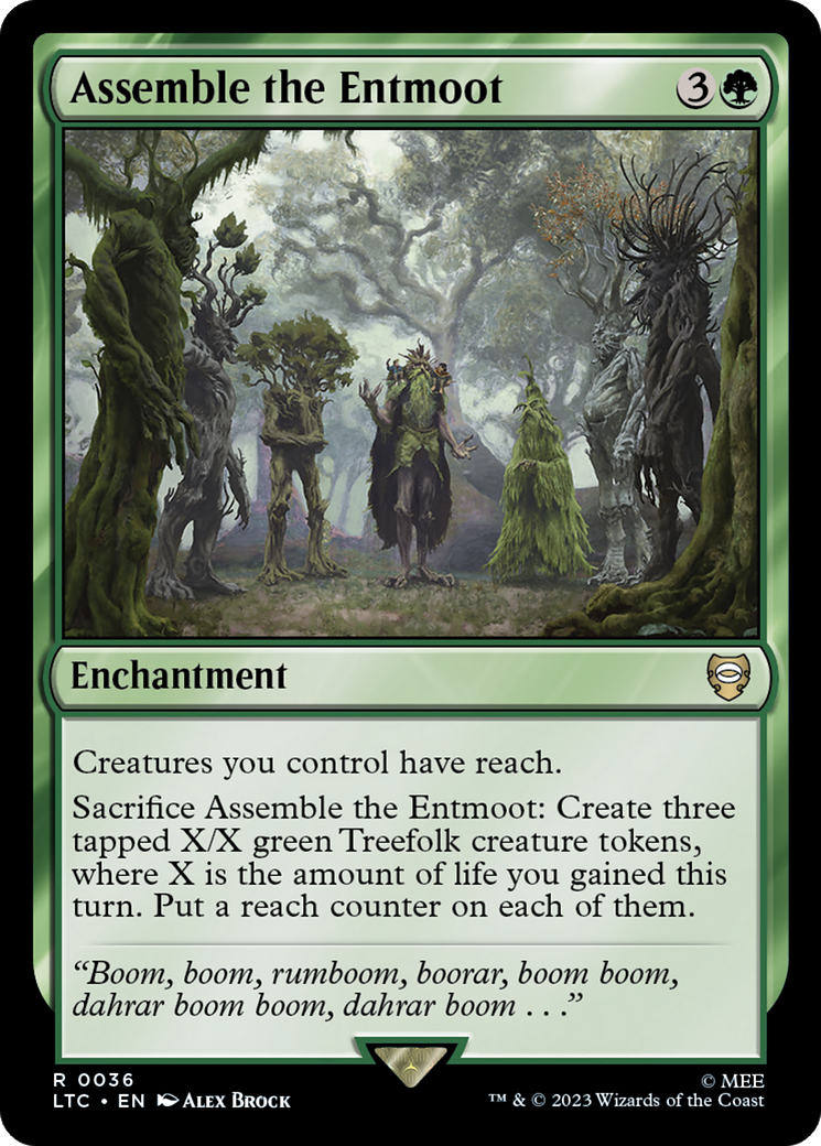 Assemble the Entmoot [The Lord of the Rings: Tales of Middle-Earth Commander] | Good Games North