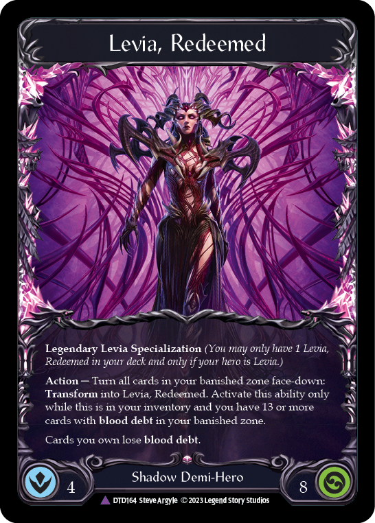 Levia, Redeemed // Blasmophet, Levia Consumed (Marvel) [DTD164] (Dusk Till Dawn)  Cold Foil | Good Games North