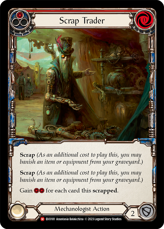 Scrap Trader [EVO101] (Bright Lights)  Rainbow Foil | Good Games North