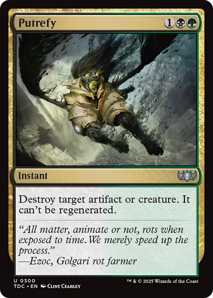 Putrefy [Tarkir: Dragonstorm Commander] | Good Games North