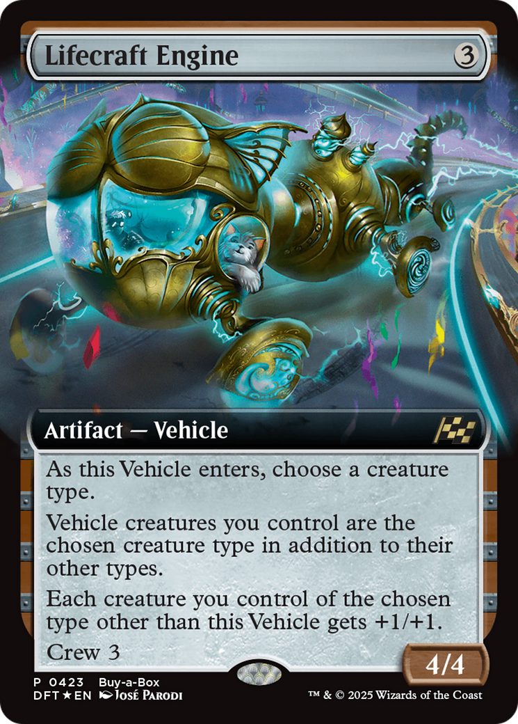Lifecraft Engine (Extended Art) (Buy-A-Box) [Aetherdrift Promos] | Good Games North