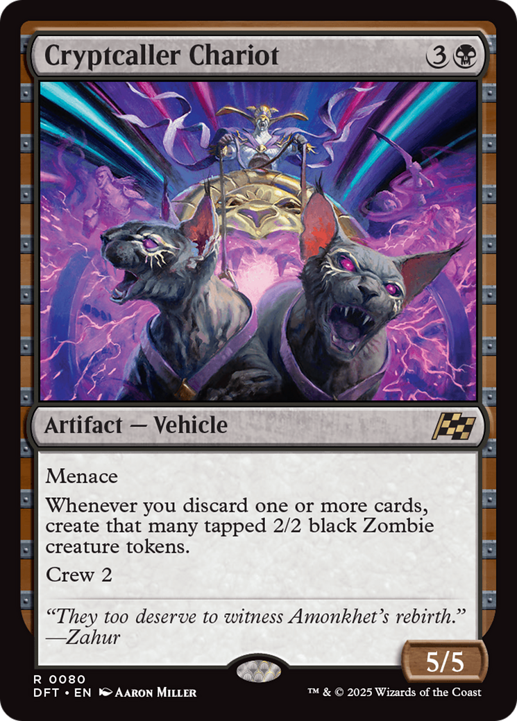 Cryptcaller Chariot [Aetherdrift] | Good Games North