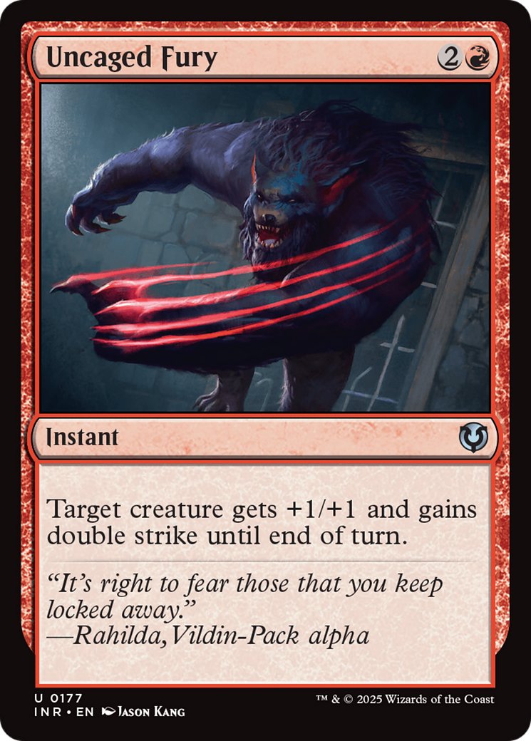 Uncaged Fury [Innistrad Remastered] | Good Games North