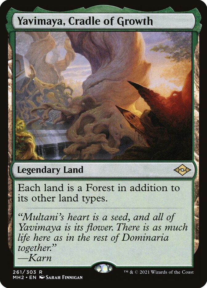 Yavimaya, Cradle of Growth (Modern Horizons 2)  | Good Games North