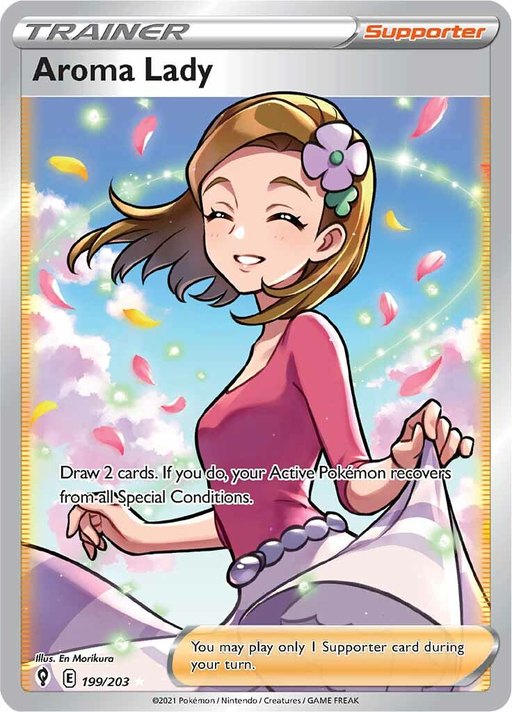 Aroma Lady (199/203) [Sword & Shield: Evolving Skies] | Good Games North