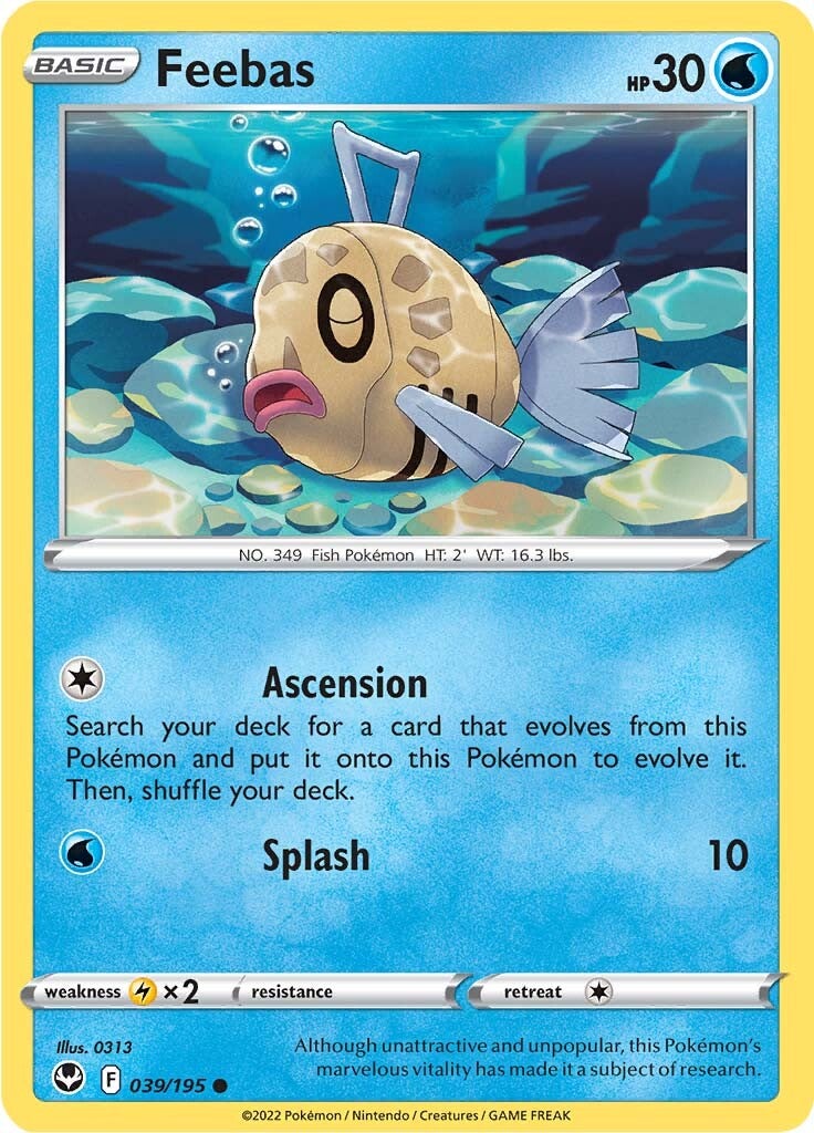 Feebas (039/195) [Sword & Shield: Silver Tempest] | Good Games North