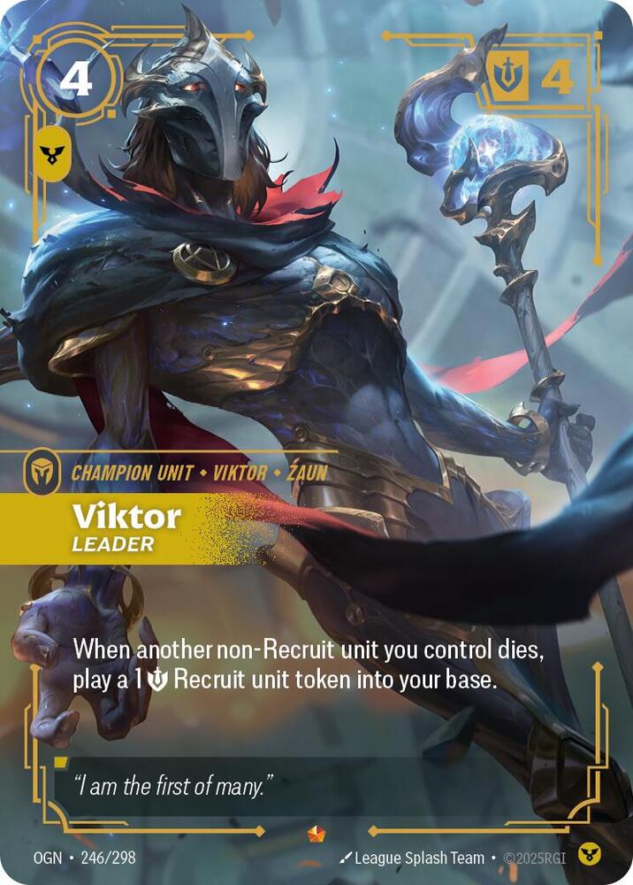 Viktor Leader (Origins)  - Foil | Good Games North