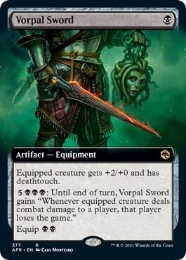 Vorpal Sword Extended Art (Adventures in the Forgotten Realms)  - Foil | Good Games North