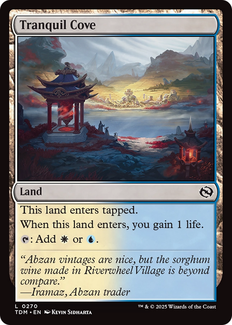 Tranquil Cove [Tarkir: Dragonstorm] | Good Games North