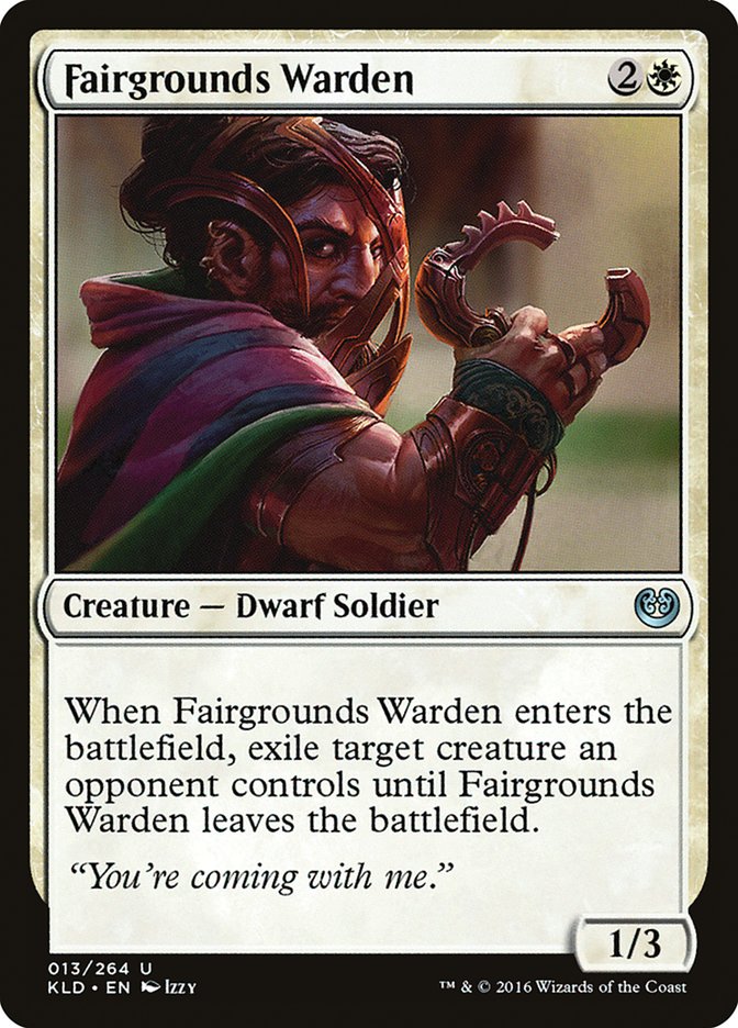 Fairgrounds Warden [Kaladesh] | Good Games North