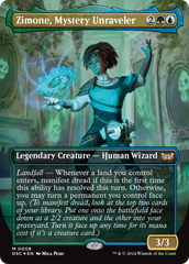 Zimone, Mystery Unraveler (Borderless) [Duskmourn: House of Horror Commander] | Good Games North