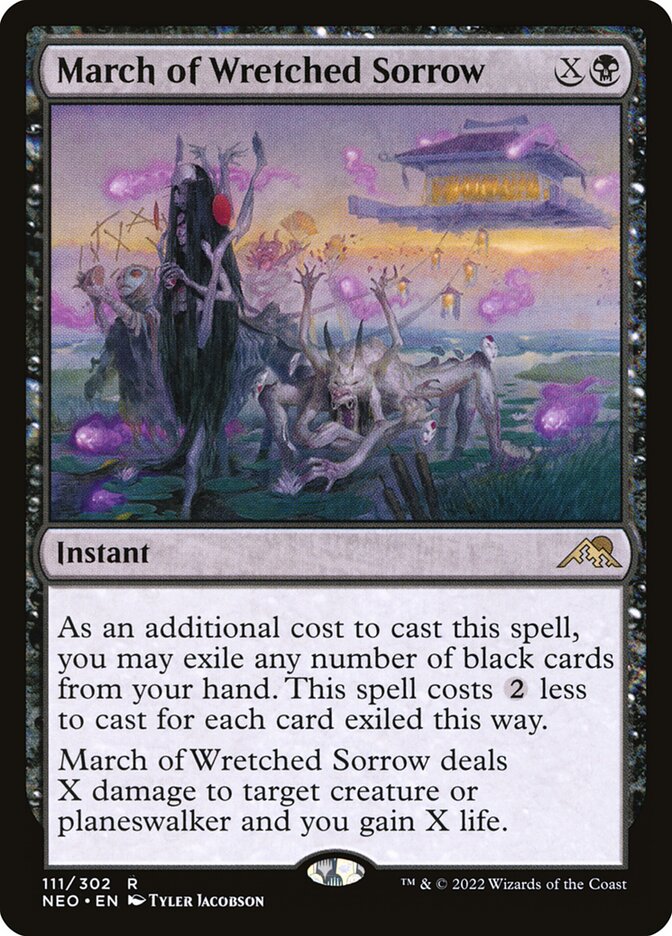 March of Wretched Sorrow 111 (Kamigawa: Neon Dynasty)  | Good Games North