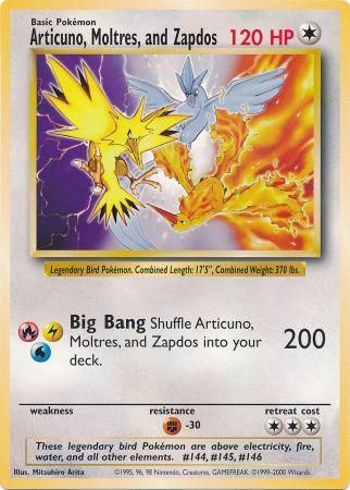 Articuno, Moltres, and Zapdos (Jumbo Card) [Miscellaneous Cards] | Good Games North