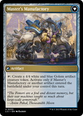 Master's Guide-Mural // Master's Manufactory [The Lost Caverns of Ixalan] | Good Games North