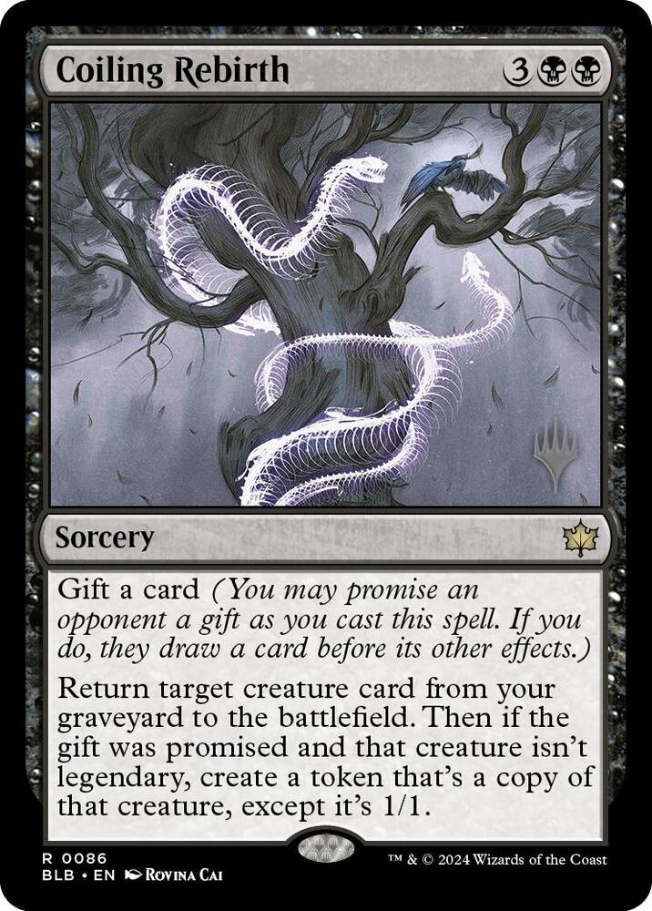 Coiling Rebirth (Promo Pack: Bloomburrow)  - Foil | Good Games North