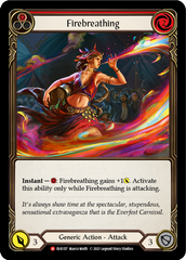Firebreathing [EVR157] (Everfest)  1st Edition Rainbow Foil | Good Games North