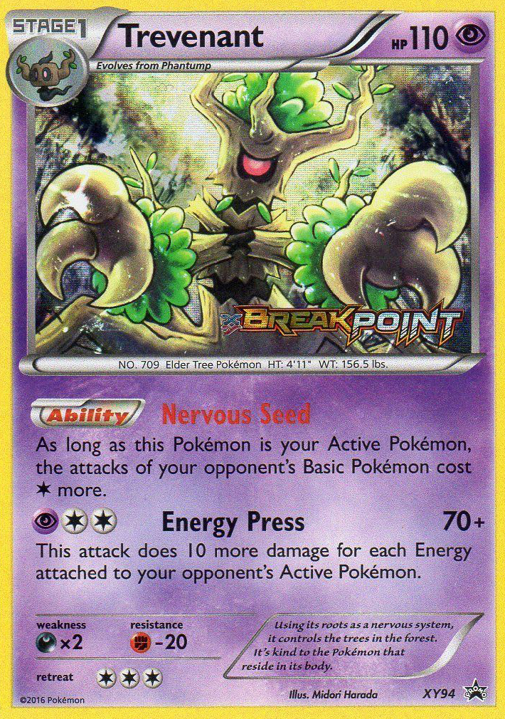 Trevenant (XY94) (Prerelease) [XY: Black Star Promos] | Good Games North