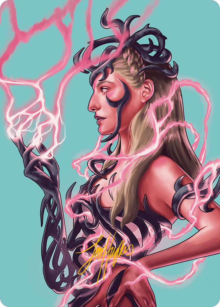 Breya, Etherium Shaper Art Card (Gold-Stamped Signature) [Modern Horizons 3 Art Series] | Good Games North