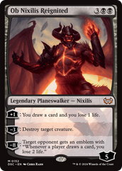Ob Nixilis Reignited [Duskmourn: House of Horror Commander] | Good Games North