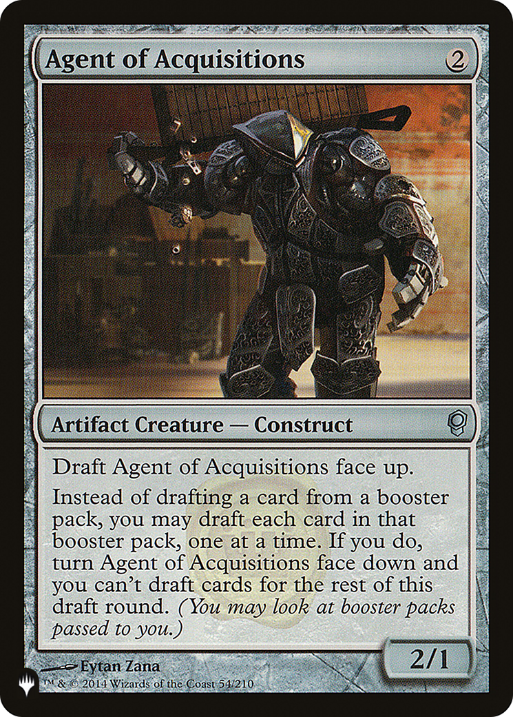 Agent of Acquisitions [The List] | Good Games North