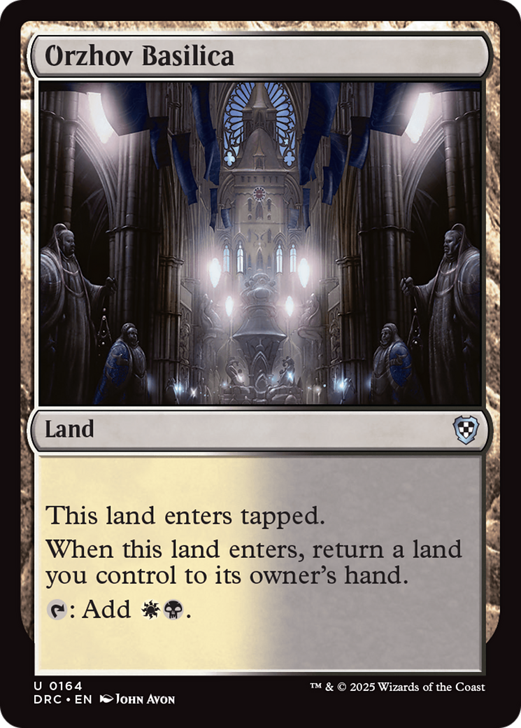 Orzhov Basilica [Aetherdrift Commander] | Good Games North