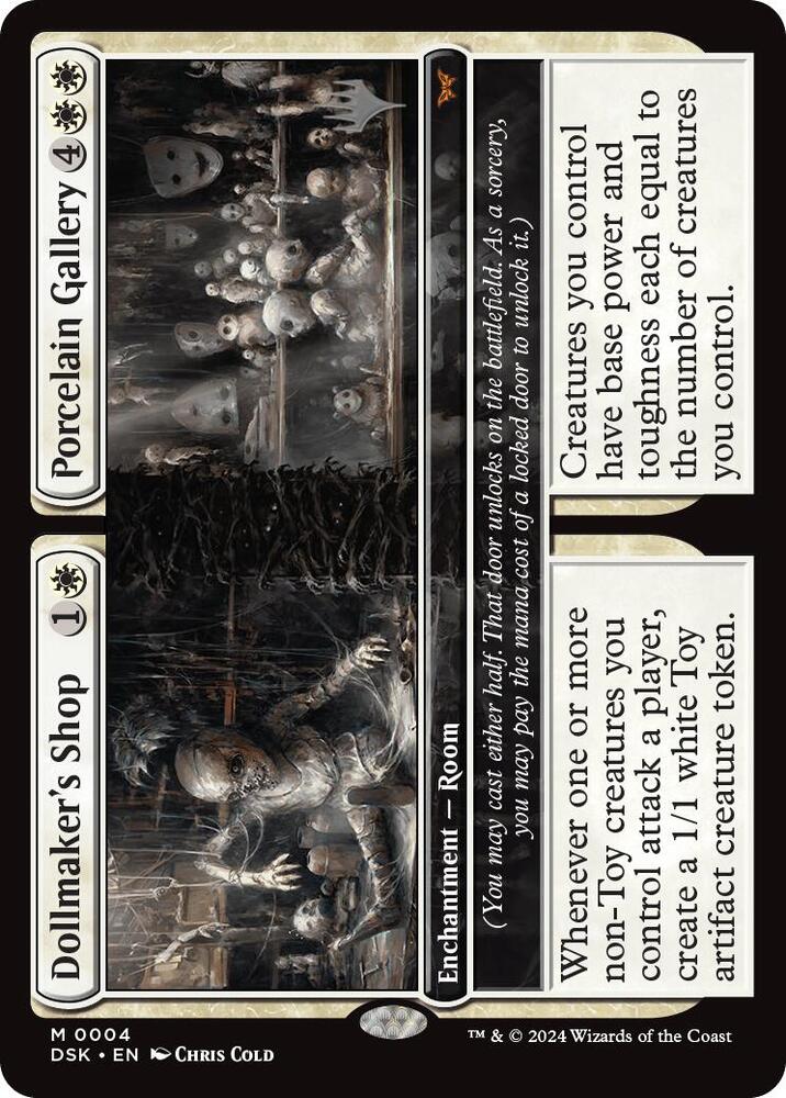 Dollmakers Shop Porcelain Gallery (Promo Pack: Duskmourn: House of Horror)  | Good Games North