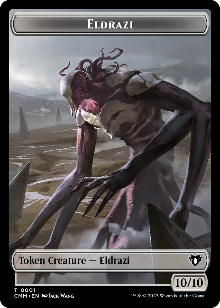 Eldrazi // Myr Double-Sided Token [Commander Masters Tokens] | Good Games North