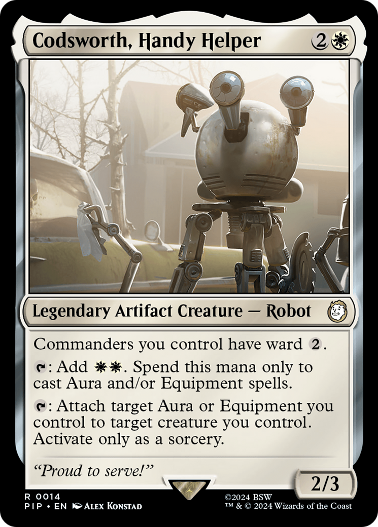 Codsworth, Handy Helper [Fallout] | Good Games North