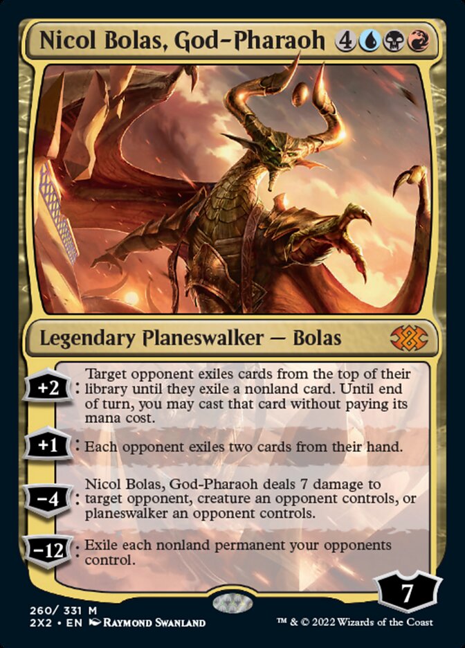 Nicol Bolas, God-Pharaoh [Double Masters 2022] | Good Games North