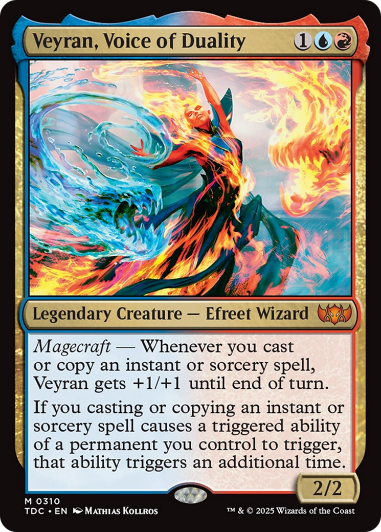 Veyran, Voice of Duality [Tarkir: Dragonstorm Commander] | Good Games North