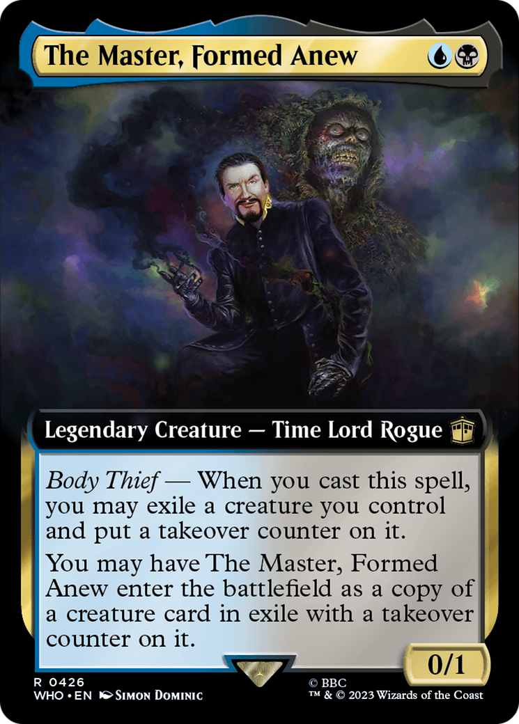 The Master, Formed Anew (Extended Art) [Doctor Who] | Good Games North