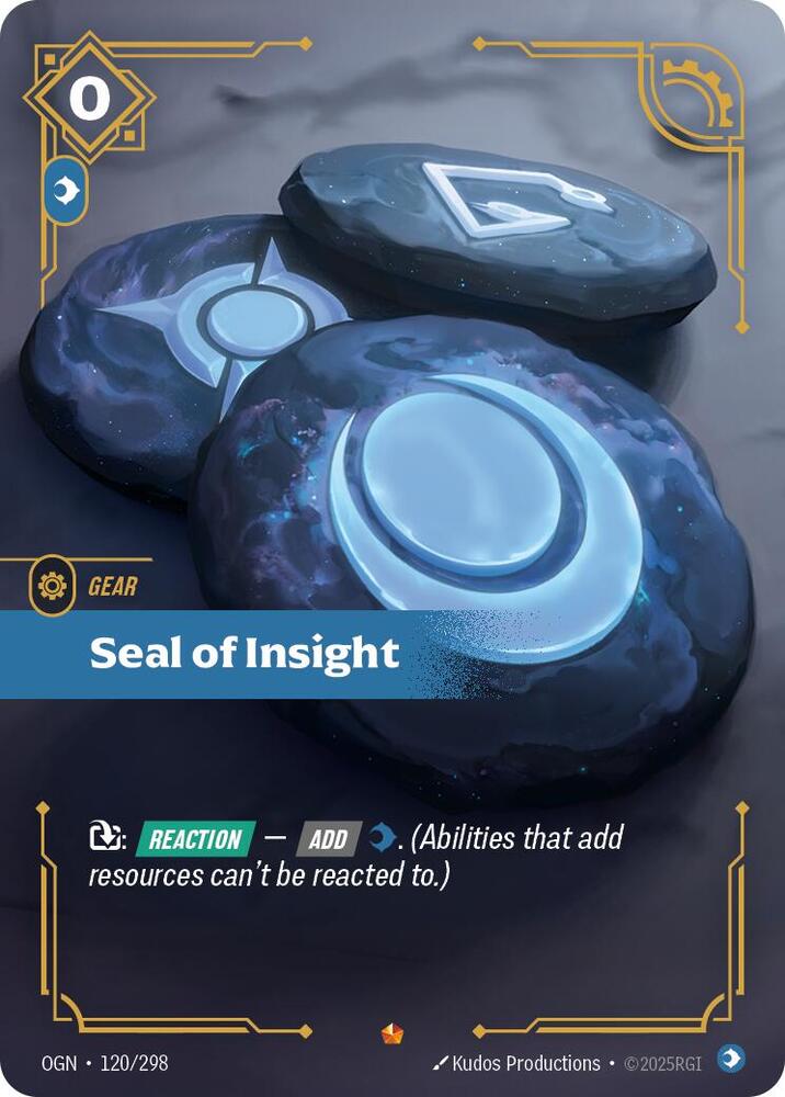 Seal of Insight (Origins)  - Foil | Good Games North