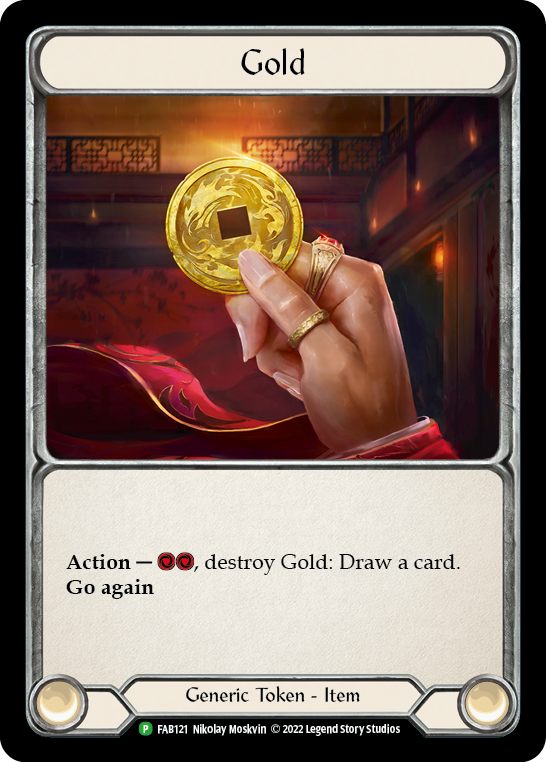 Gold [FAB121] (Promo)  Cold Foil | Good Games North