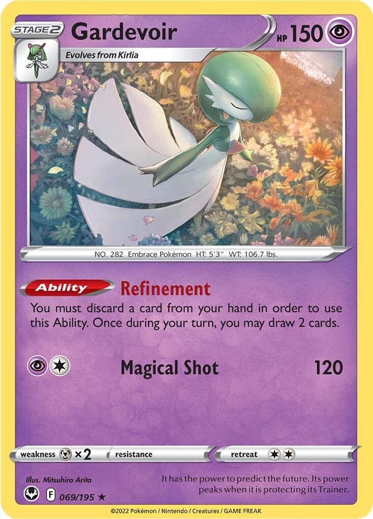 Gardevoir (069/195) [Sword & Shield: Silver Tempest] | Good Games North
