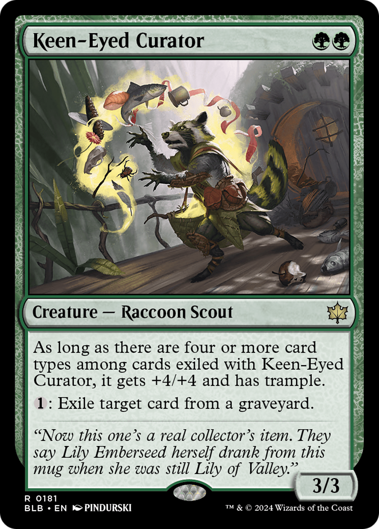 Keen-Eyed Curator [Bloomburrow] | Good Games North