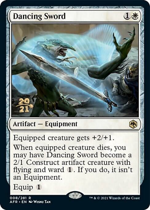 Dancing Sword (Prerelease Cards)  - Foil | Good Games North
