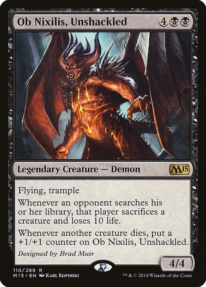 Ob Nixilis, Unshackled 110/269 (Magic 2015 (M15))  | Good Games North