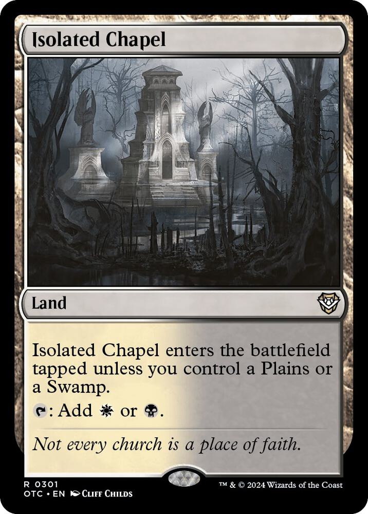 Isolated Chapel 301/342 (Commander: Outlaws of Thunder Junction)  | Good Games North