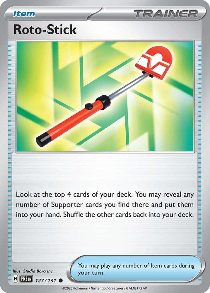 Roto-Stick (127/131) [Scarlet & Violet: Prismatic Evolutions] | Good Games North