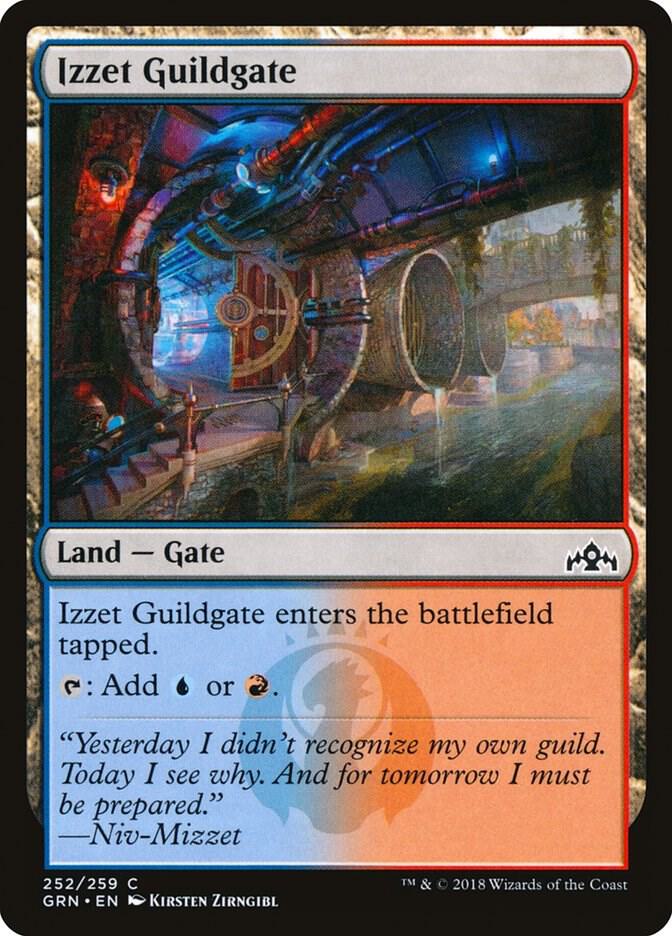 Izzet Guildgate 252/259 (Guilds of Ravnica)  - Foil | Good Games North