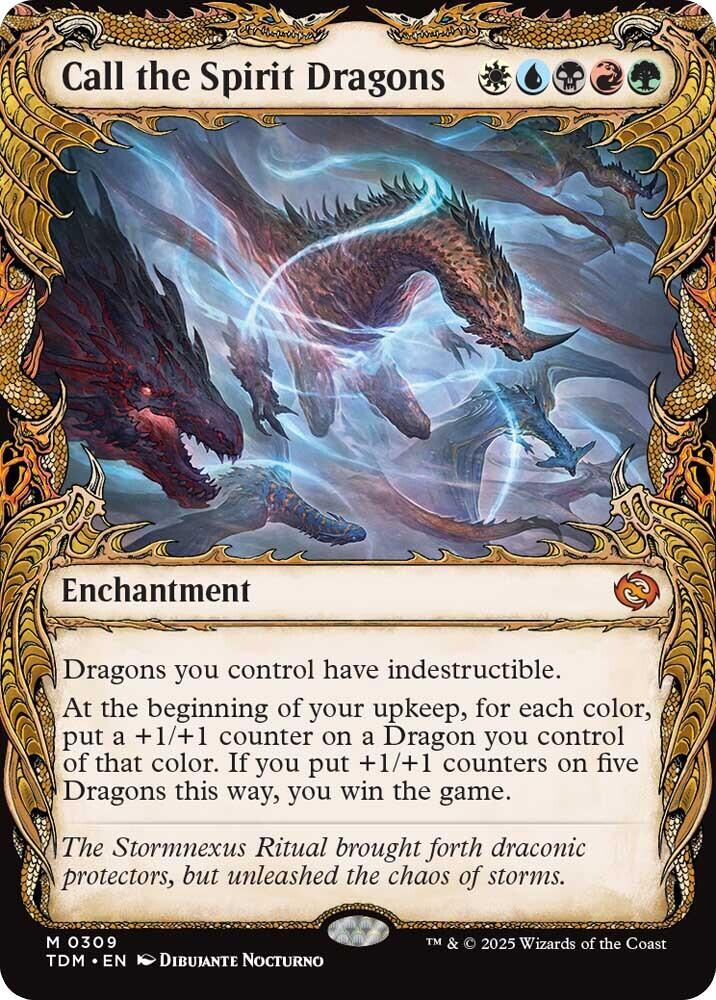Call the Spirit Dragons Showcase (Tarkir: Dragonstorm)  | Good Games North